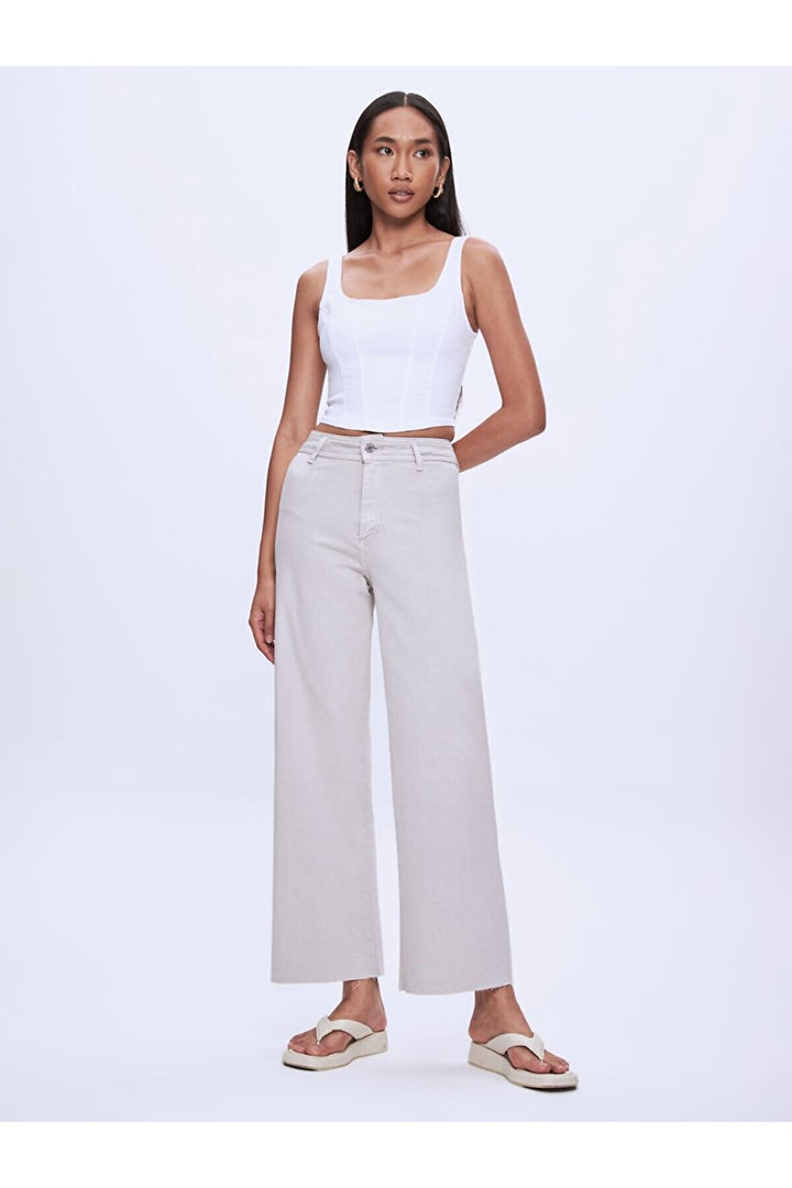 LTB Bustier en jean Vevına - Blanc_