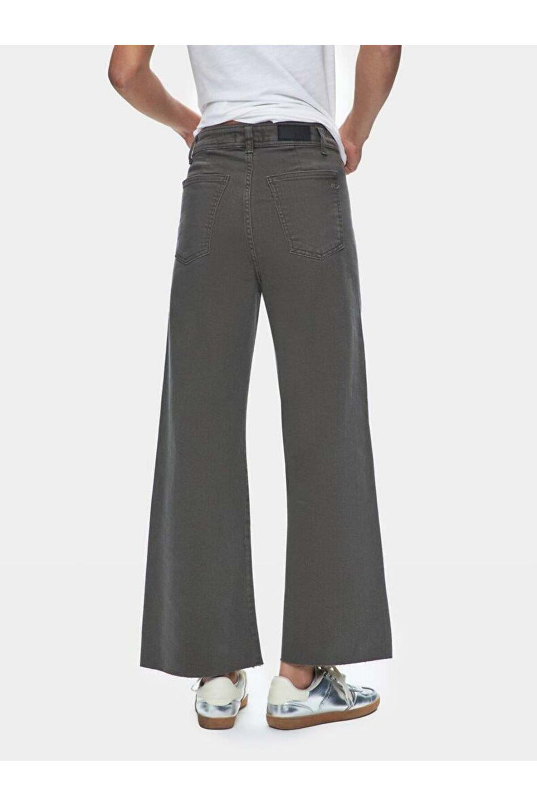 LTB Pantalon en jean taille haute à jambes larges Danelle Jungle Green 0095157315150 - yeşi̇l_55793