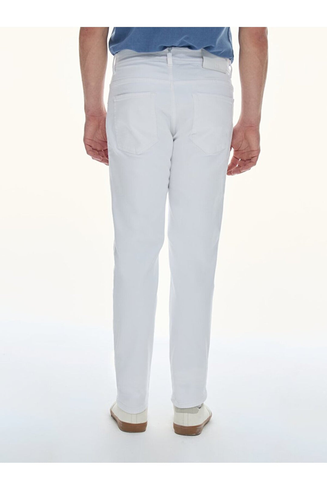 LTB Pantalon taille mi-haute Sawyer Y - Blanc_100