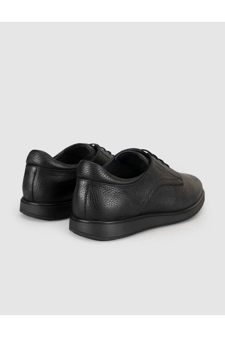 Cabani Shoes Chaussures classiques pour hommes en cuir véritable noires - Multicolore