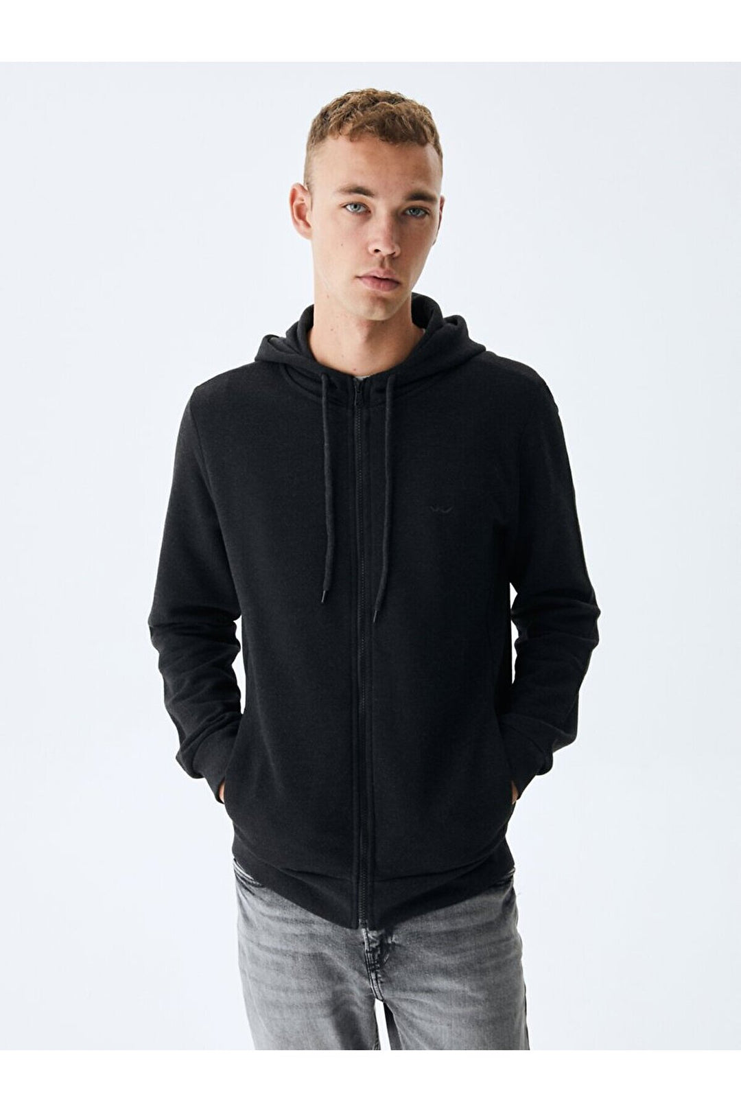 LTB Sweat-shirt zippé à capuche anthracite