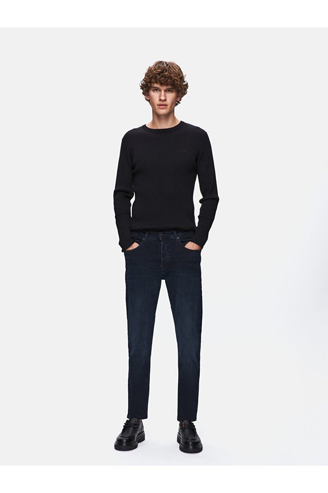 LTB Pantalon en jean à taille moyenne Lawrıe Y Narrow Leg
