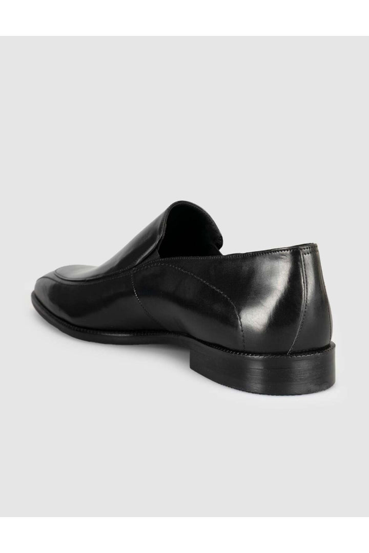 Cabani Shoes Chaussures classiques pour hommes en cuir noir premium - Multicolore