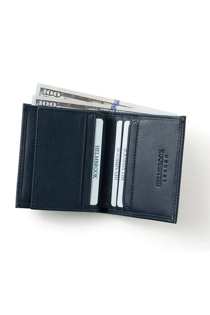 helmbrook Portefeuille en cuir véritable pour homme Slim Design RFID Axel protégé