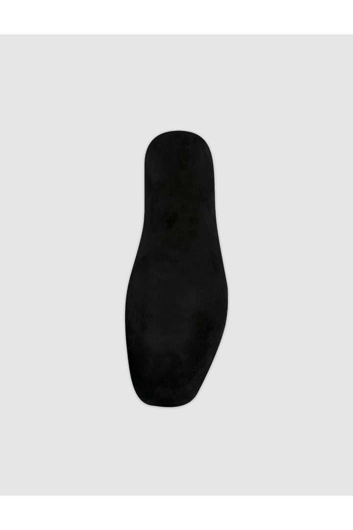 Cabani Shoes Sandales premium en cuir véritable matelassé noir pour femme avec semelle intérieure. - Noir