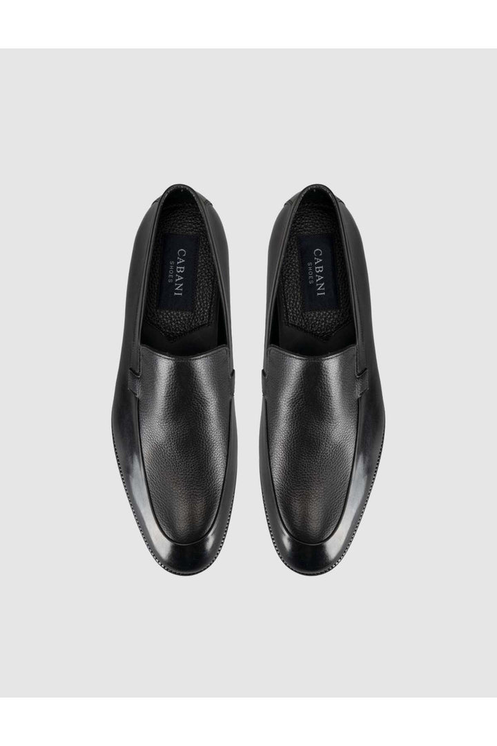 Cabani Shoes Chaussures en cuir classiques noires - Multicolore