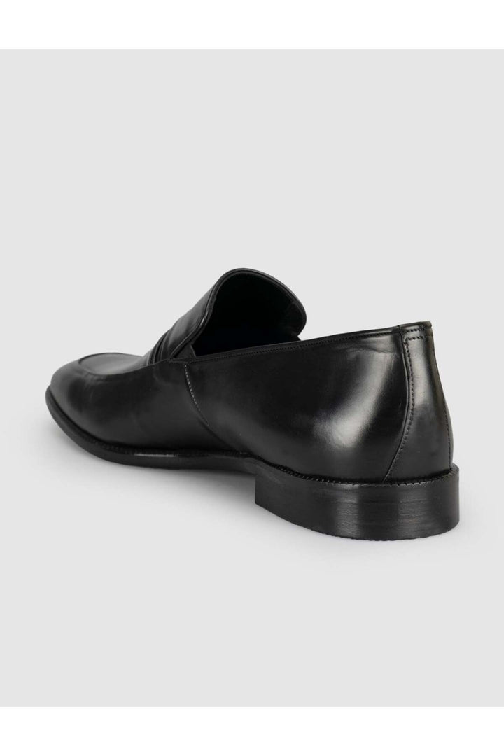 Cabani Shoes Chaussures classiques pour hommes en cuir noir premium - Multicolore