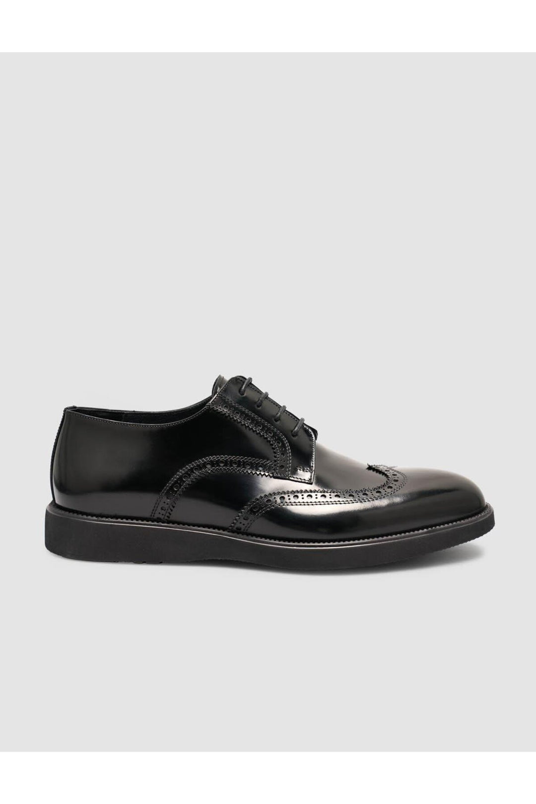 Cabani Shoes Chaussures classiques pour hommes en cuir véritable noires - Noir