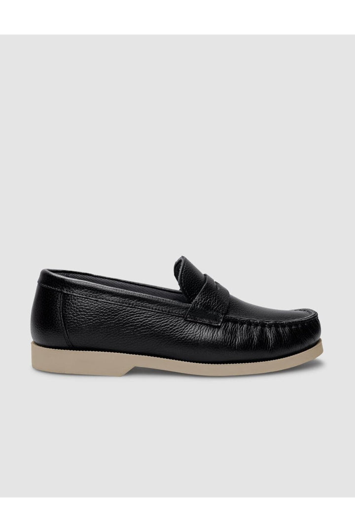 Cabani Shoes %100 Cuir véritable Chaussures de ville pour femmes Bleu marine - Multicolore