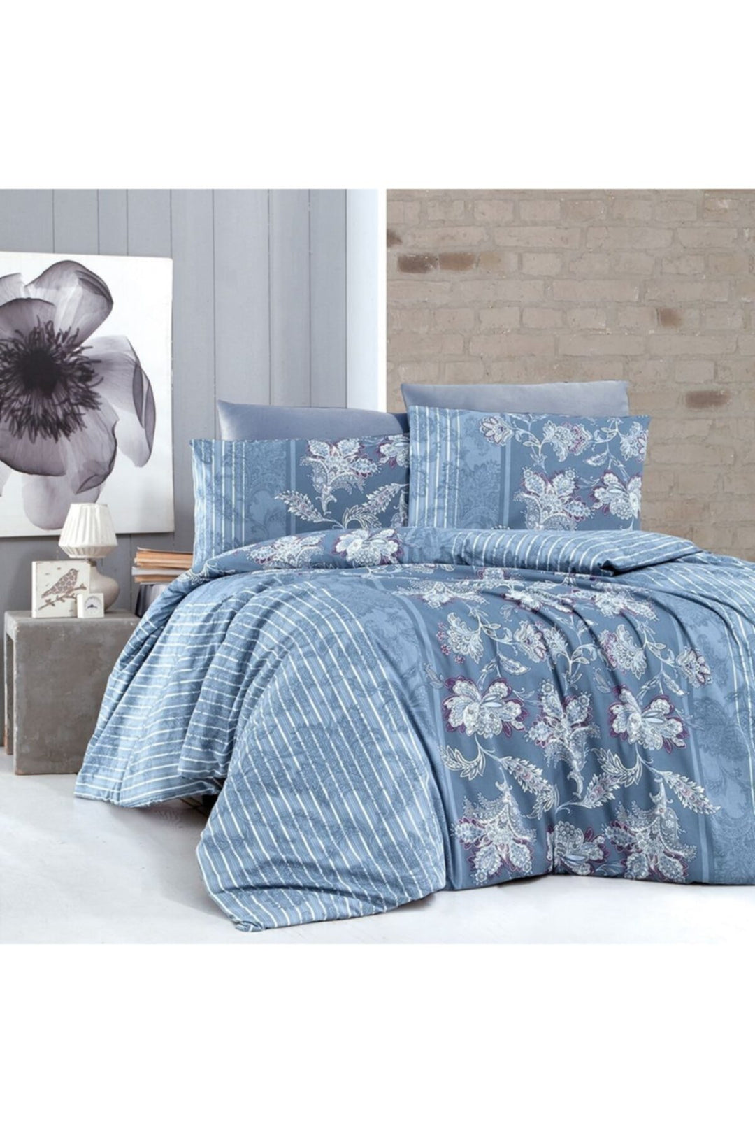 Maxhomen Ensemble de literie double Wild Flowers