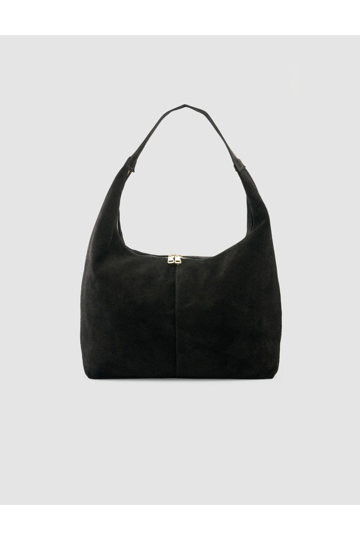 Cabani Shoes Sac en cuir suédé noir pour femme - Multicolore