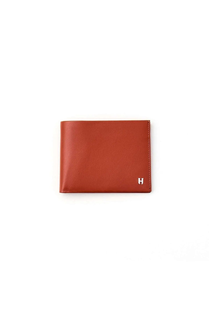 helmbrook Portefeuille en cuir véritable pour homme Design personnalisé Protégé RFID Tanner Tan