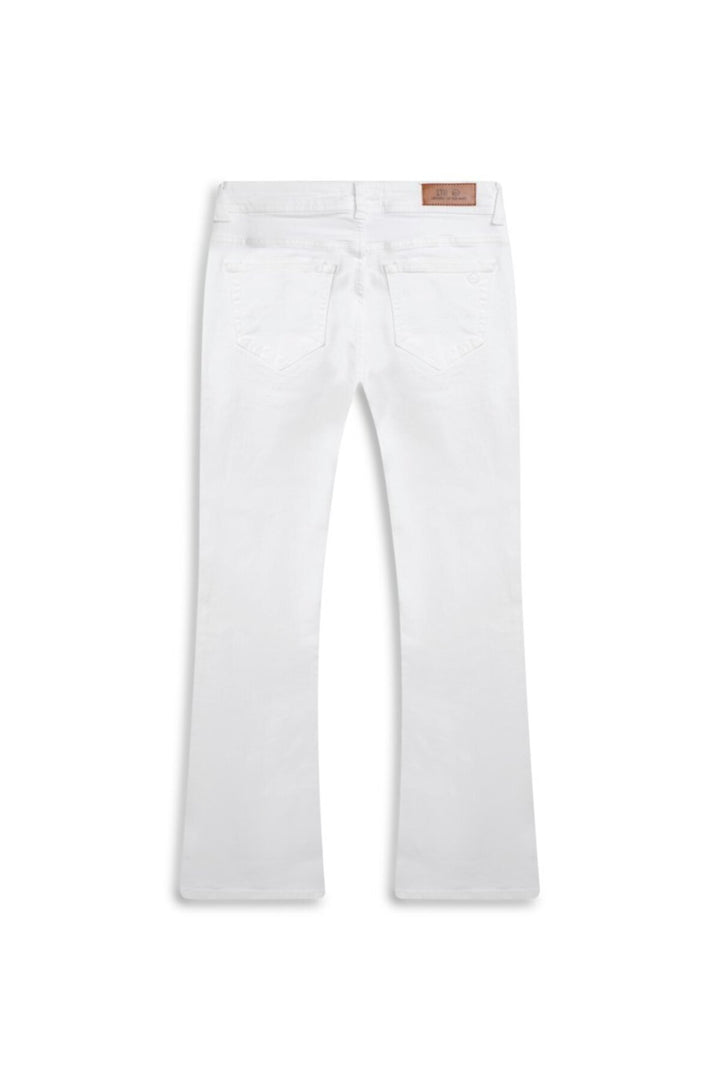 LTB Juliana Pantalon Jean Blanc Taille Basse Bootcut - Blanc