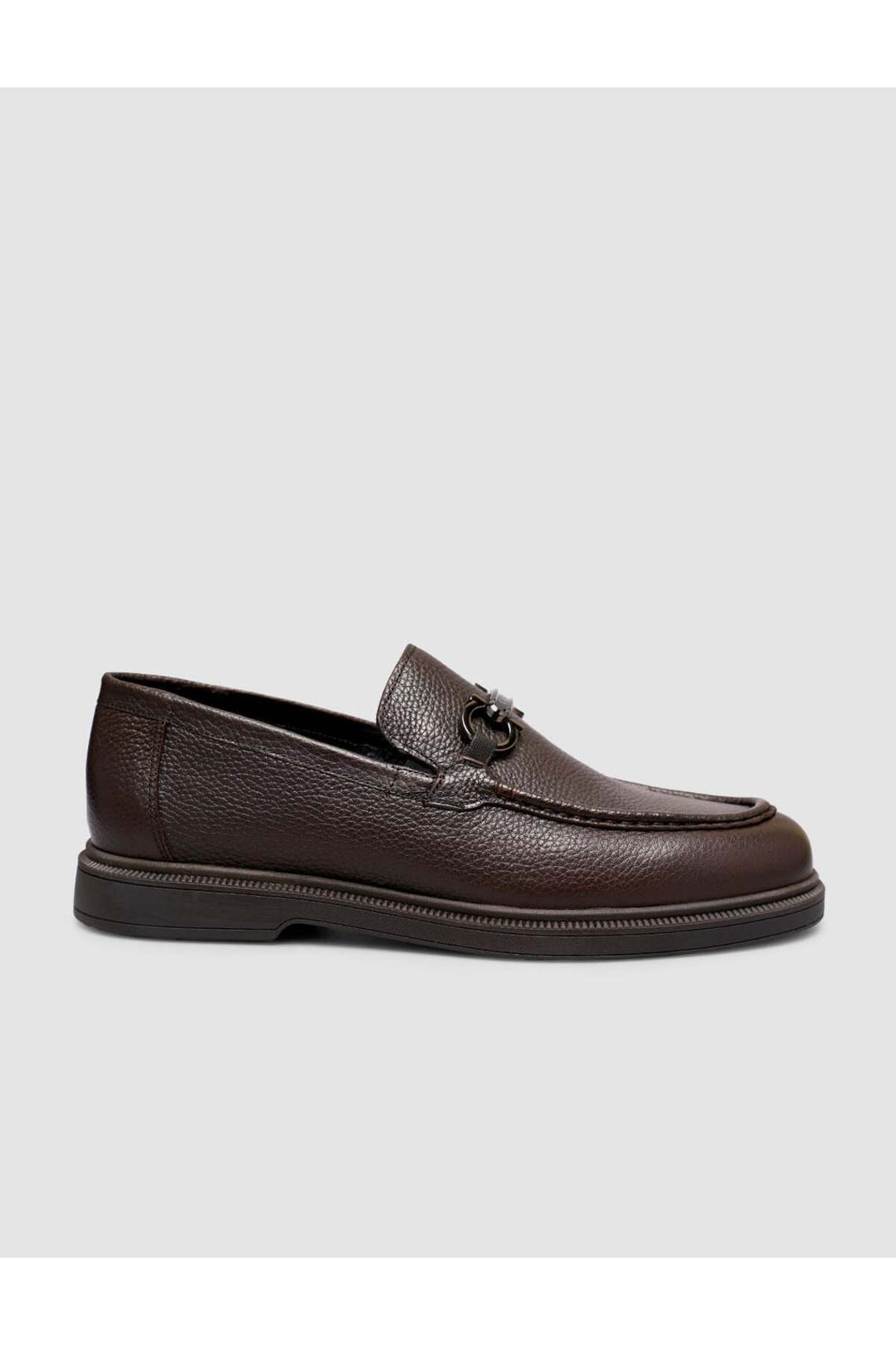 Cabani Shoes Chaussures Loafer pour hommes en cuir véritable marron - Multicolore