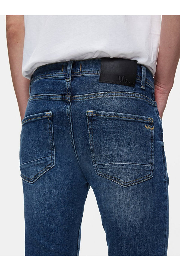 LTB Pantalon en jean à taille moyenne Jumy Narrow Leg