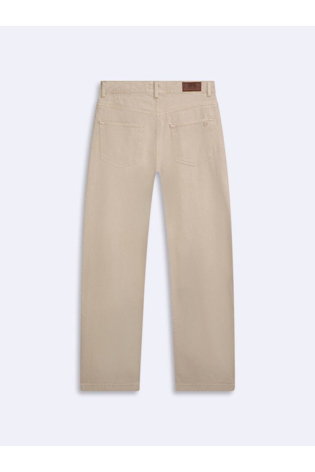 LTB Pantalon Jean Beige Taille Moyenne Baggy Larrie - Beige