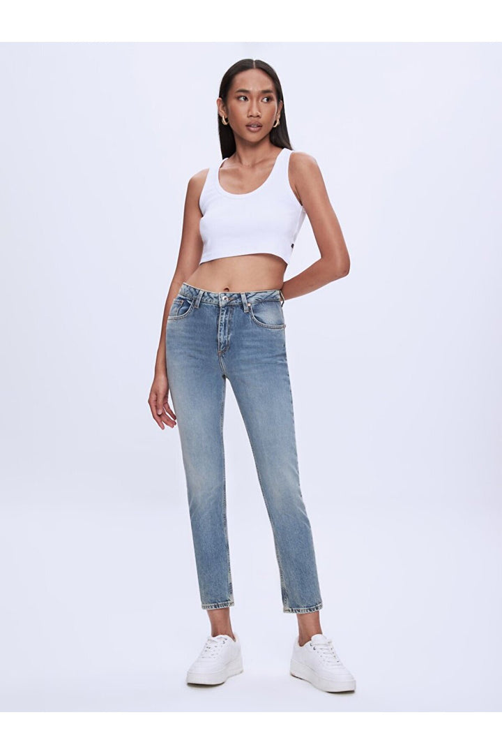 LTB Pantalon taille mi-haute Ronna X