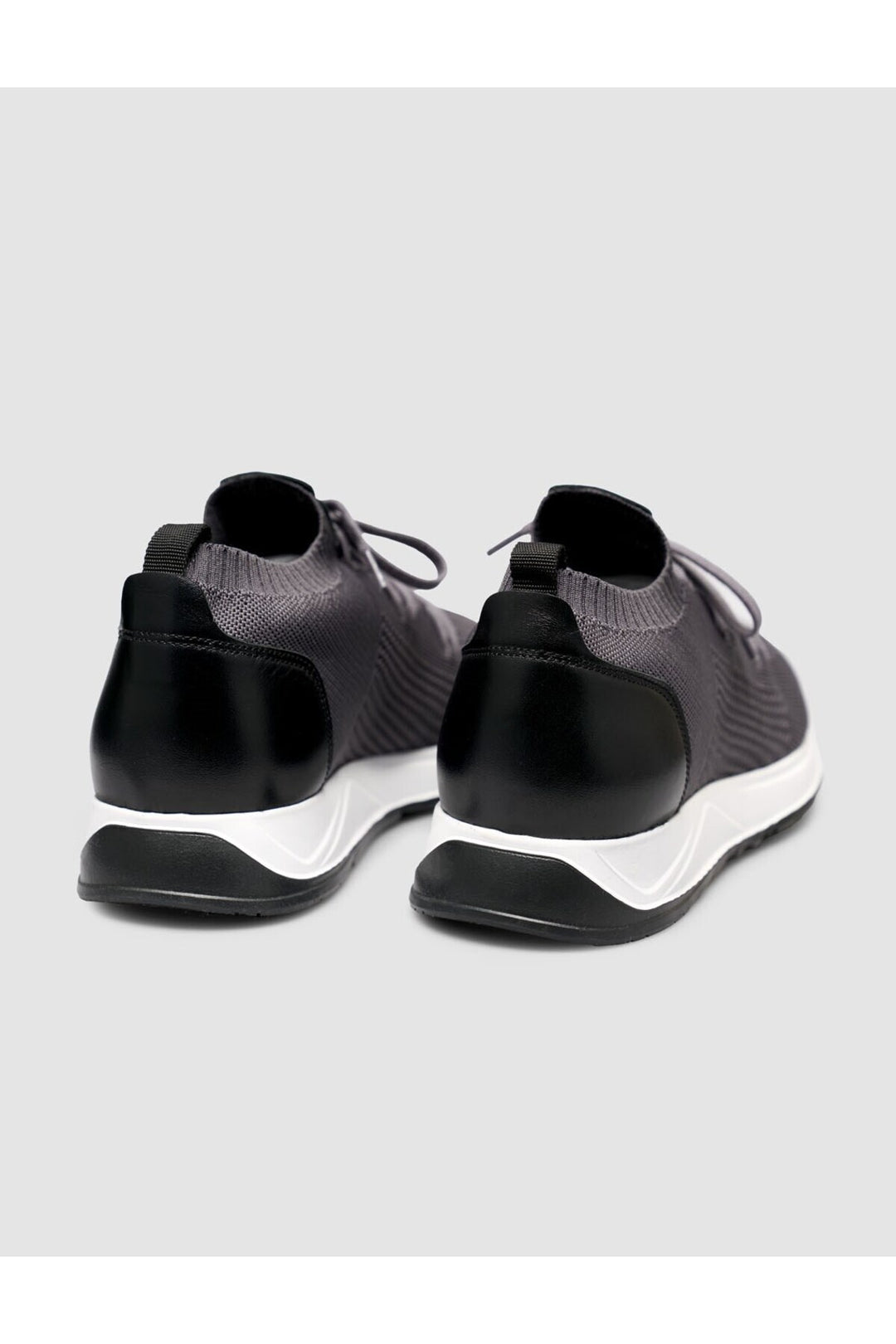 Cabani Shoes Chaussures de sport pour hommes Napoli en tricot anthracite - Anthracite