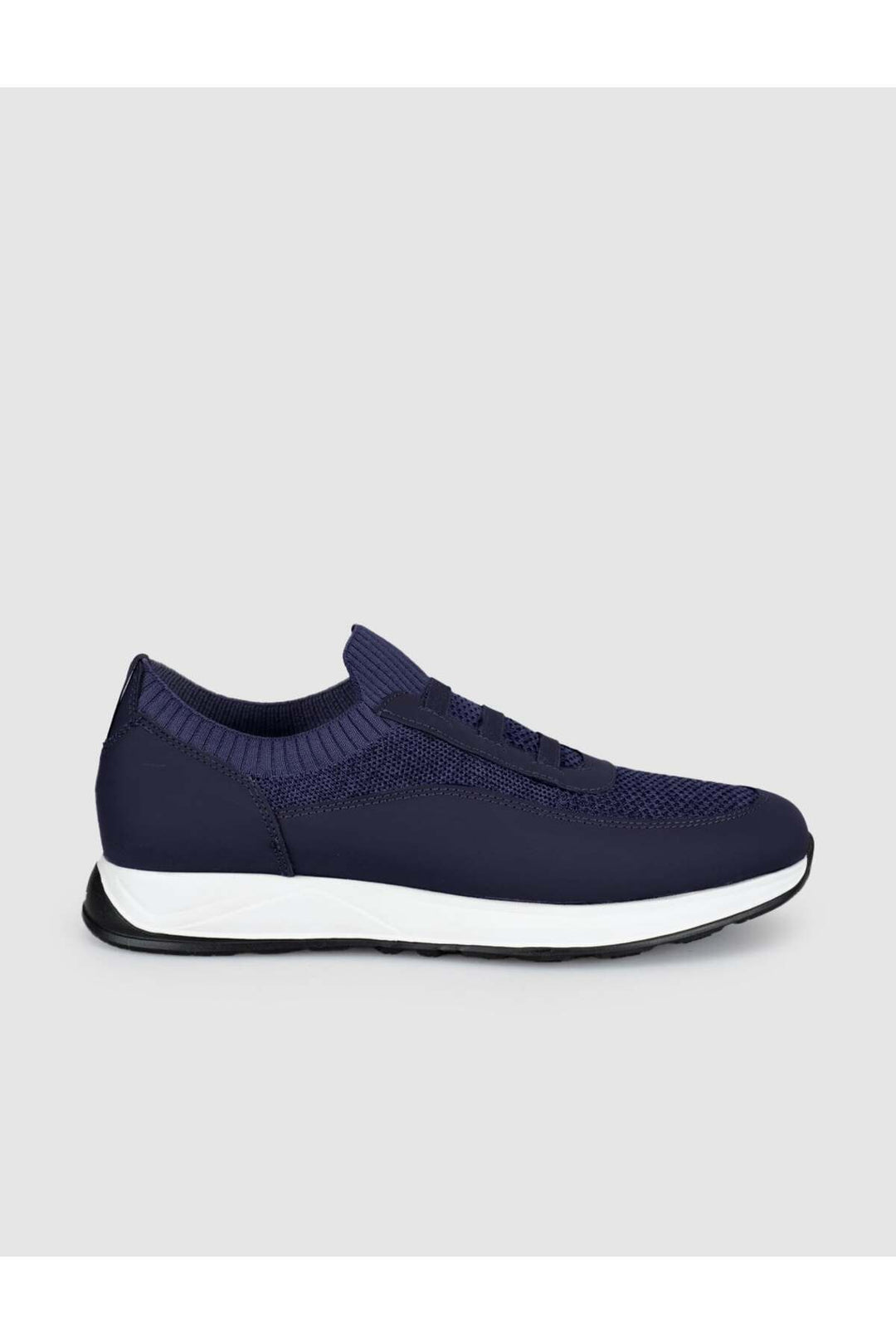 Cabani Shoes Sneaker en tricot texturé de confort - Bleu marine