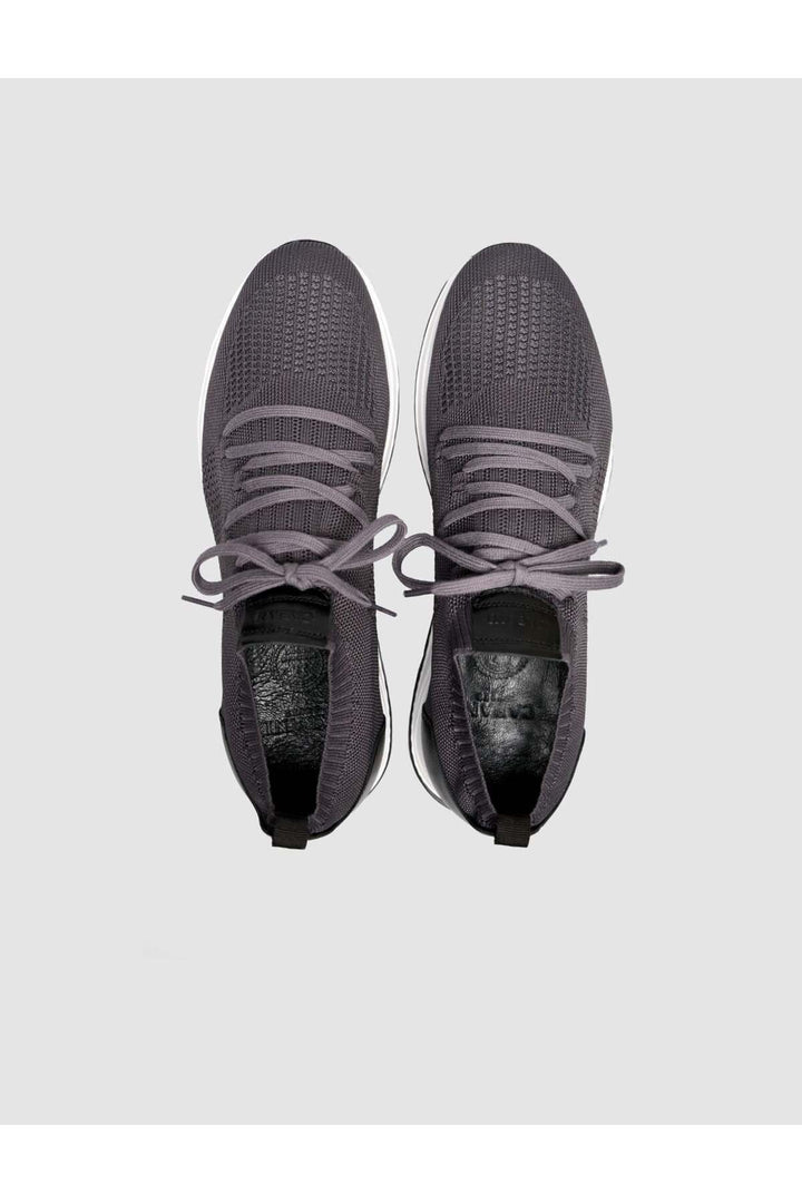 Cabani Shoes Chaussures de sport pour hommes Napoli en tricot anthracite - Anthracite