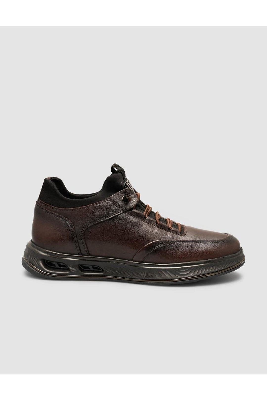 Cabani Shoes Chaussures de sport pour hommes marron avec lacets - Marron