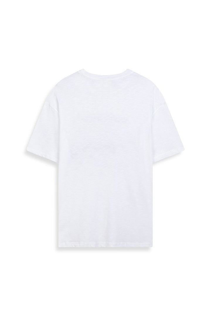 LTB T-shirt blanc imprimé - Blanc
