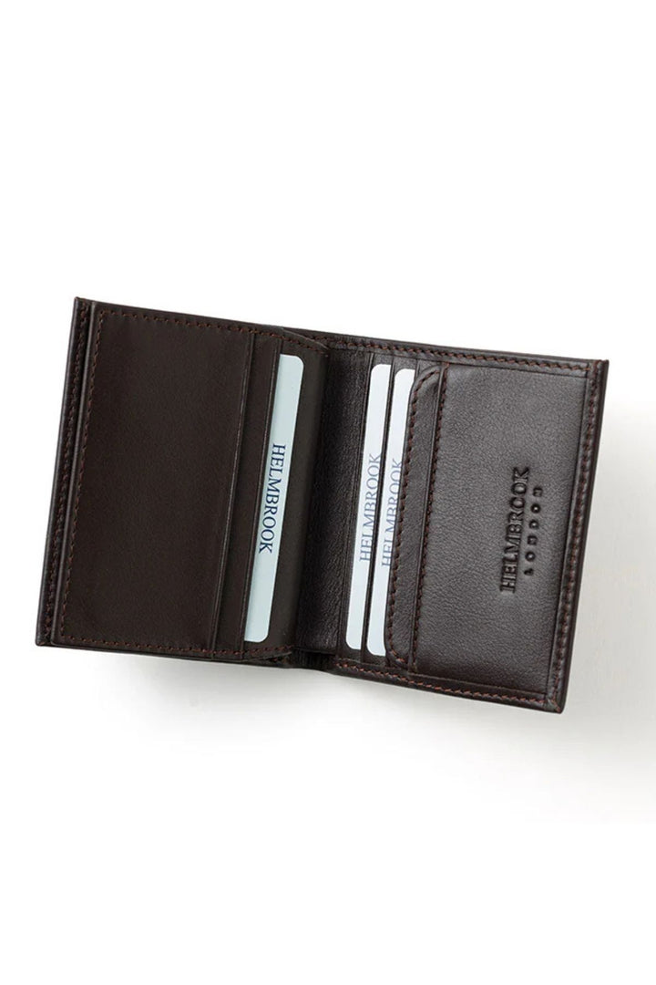Helmbrook Portefeuille en cuir véritable pour homme Slim Design RFID Axel protégé
