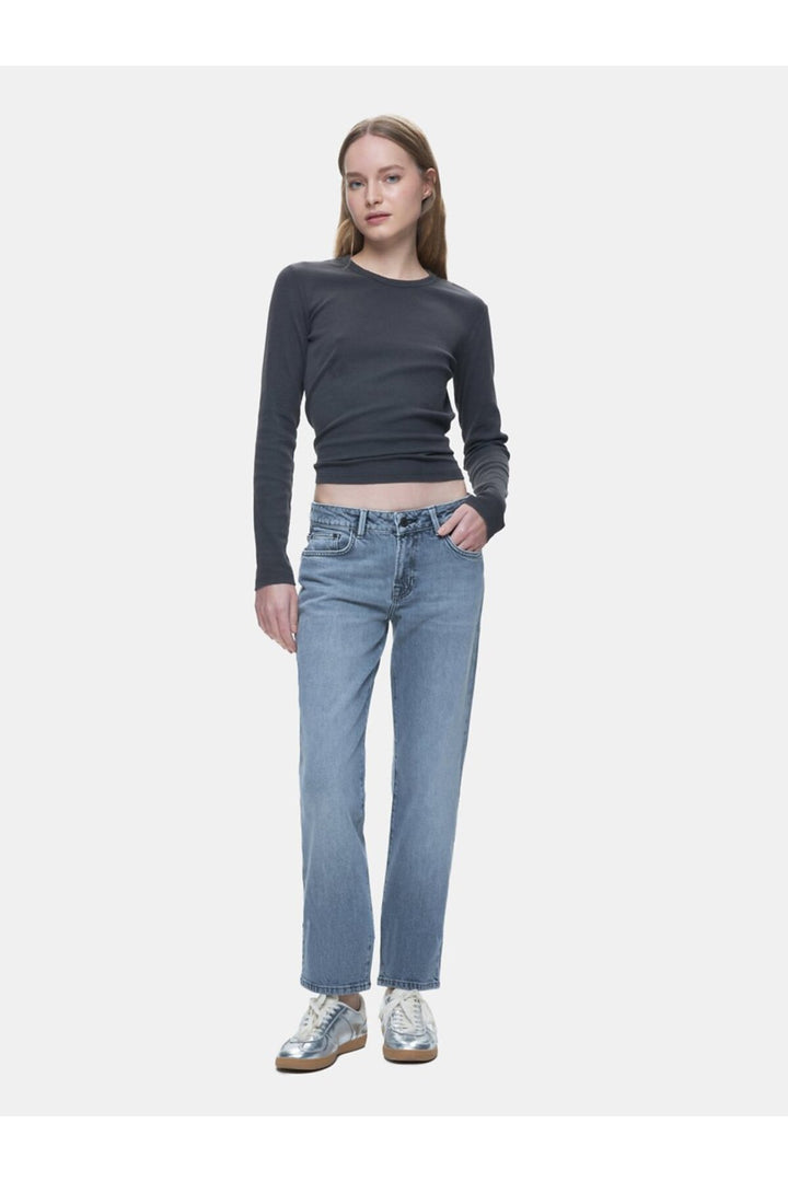 LTB Wilona L Pantalon Bleu - mid Indigo