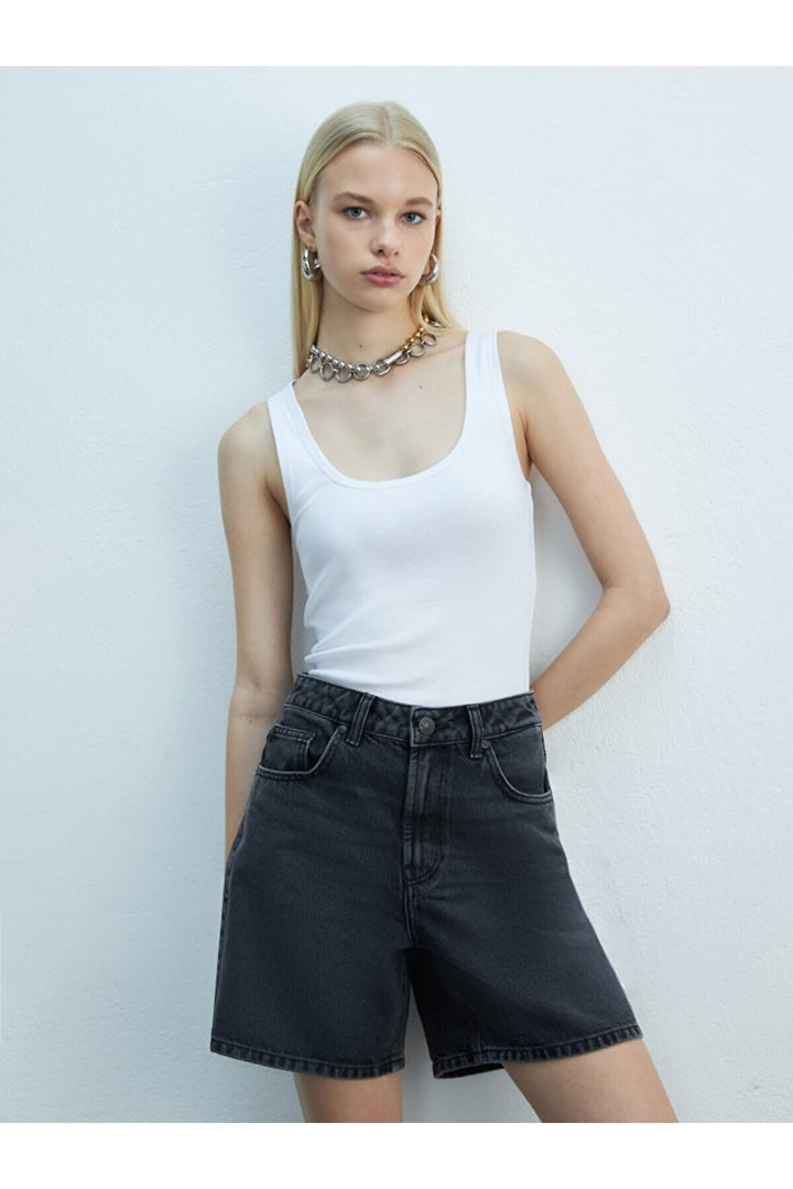 LTB Short en jean coupe classique Lızzıe