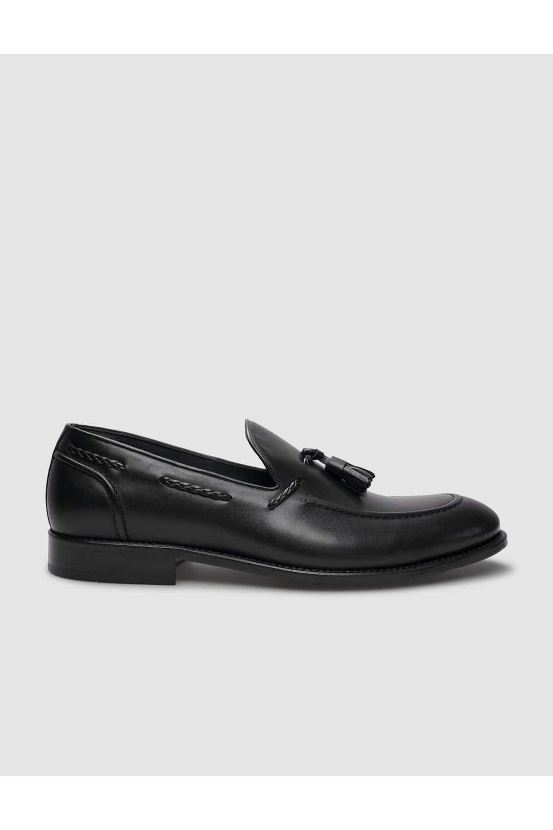Cabani Shoes Chaussures classiques pour hommes en cuir véritable noir en injection à 100% - Multicolore