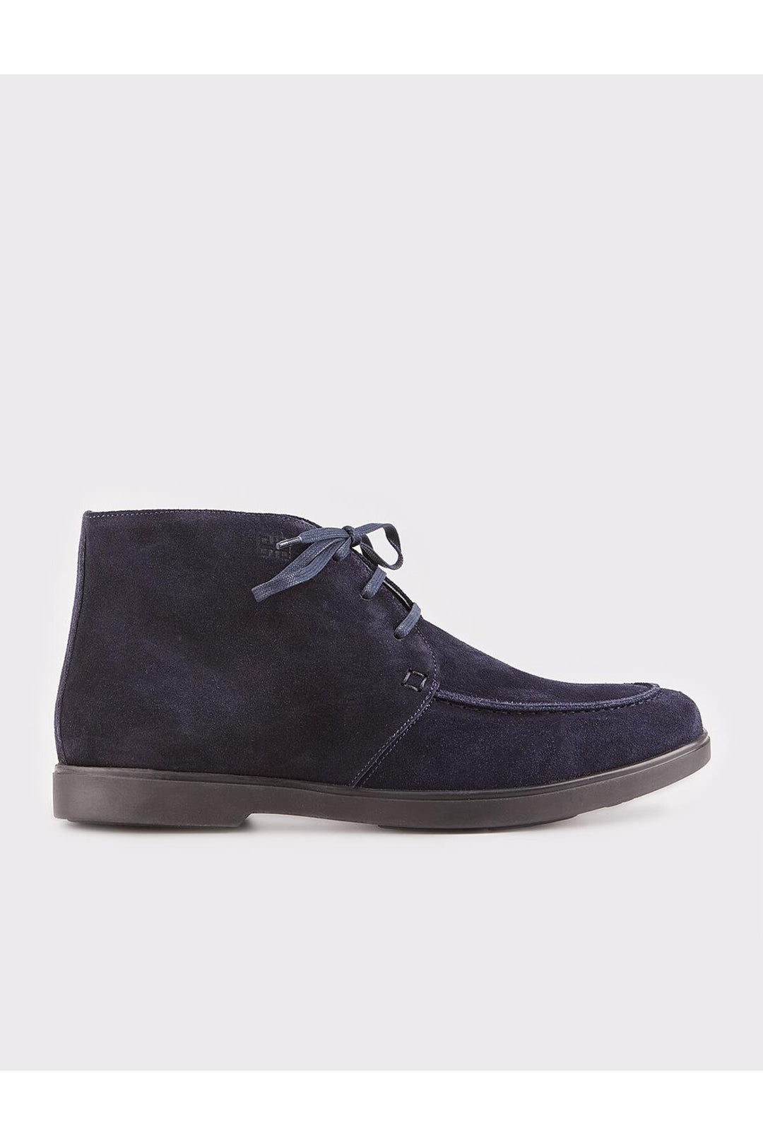 Cabani Shoes Bottines homme en cuir suédé bleu marine à fermeture éclair - Bleu marine