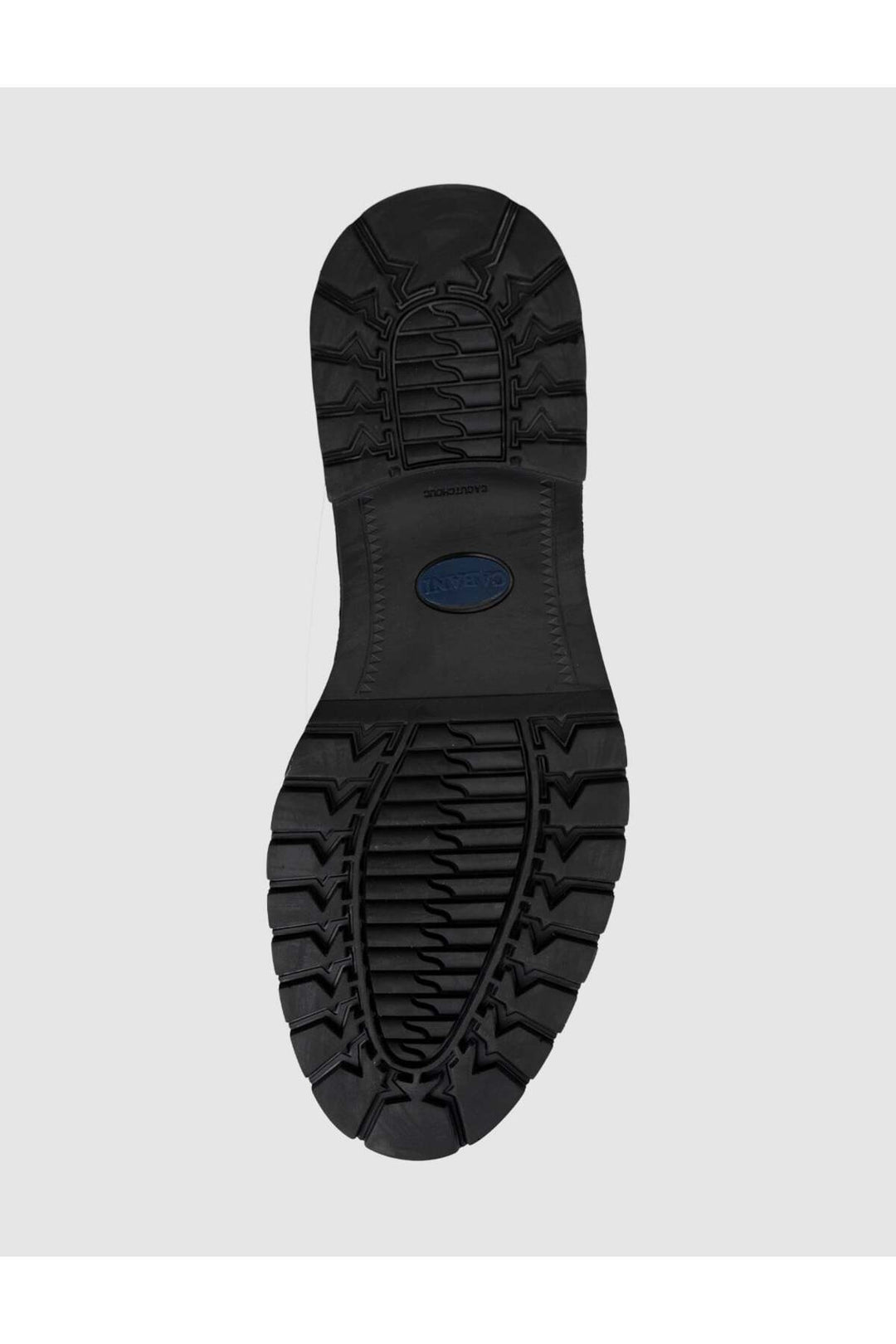 Cabani Shoes Bottines pour hommes en cuir véritable en suède bleu marine à lacets - Bleu marine