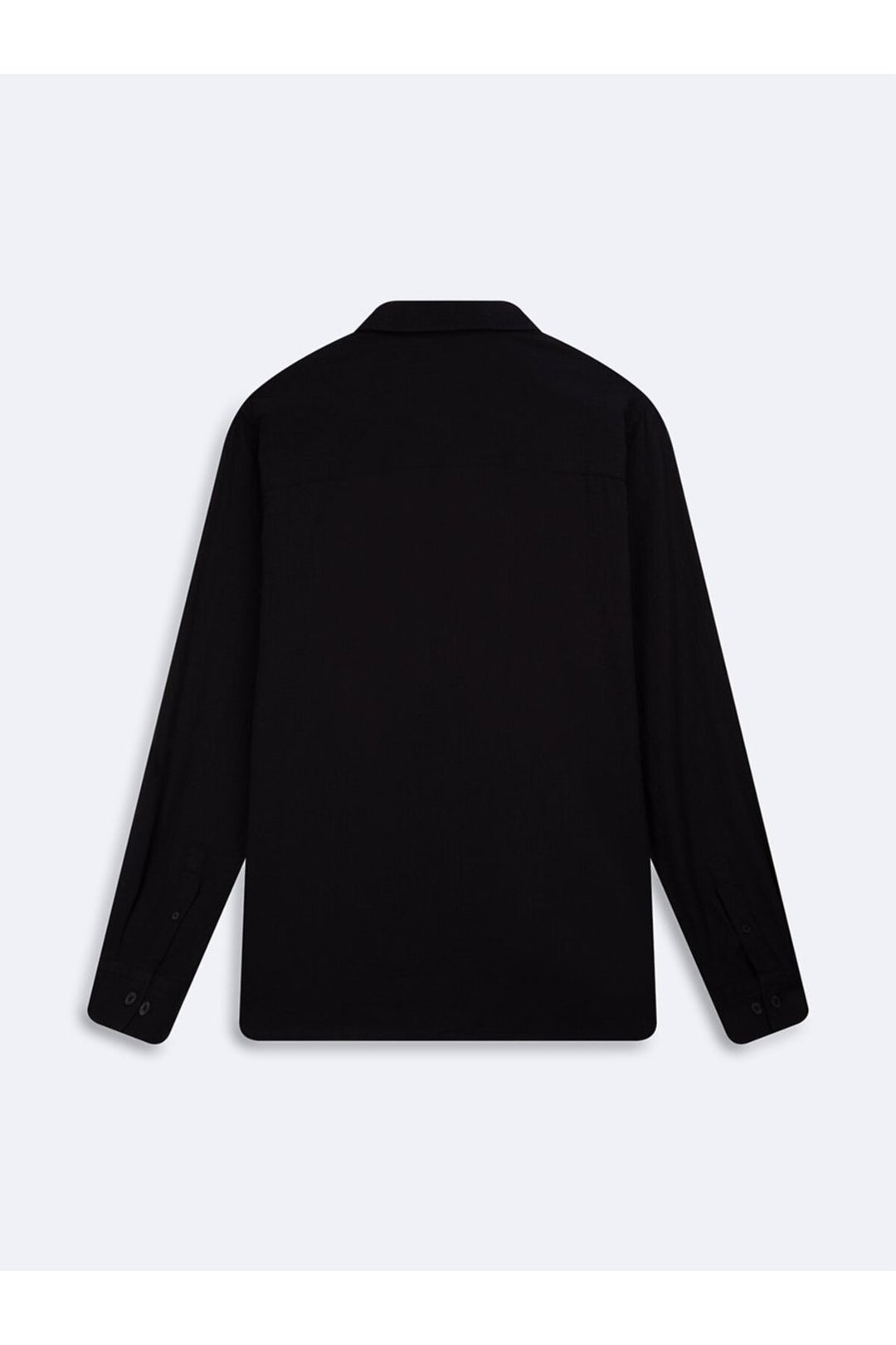 LTB Chemise noire basique régulière à manches longues - Multicolore