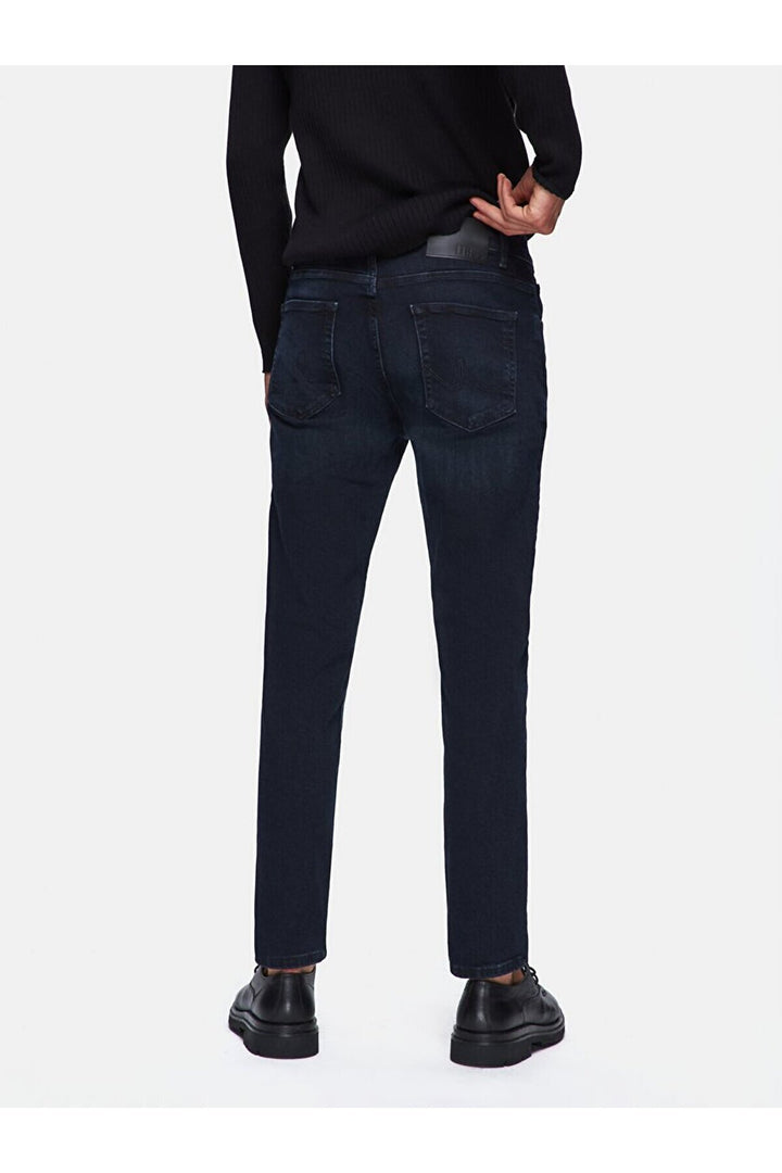 LTB Pantalon en jean à taille moyenne Lawrıe Y Narrow Leg