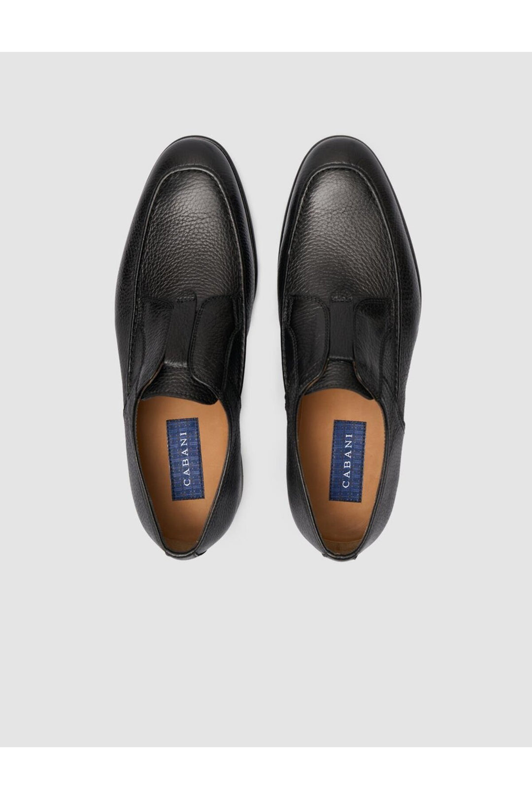 Cabani Shoes %100 Cuir véritable Chaussures classiques pour hommes noires - Multicolore