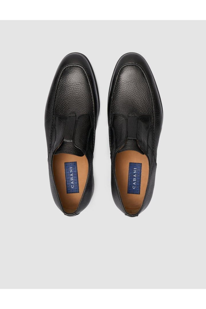 Cabani Shoes %100 Cuir véritable Chaussures classiques pour hommes noires - Multicolore