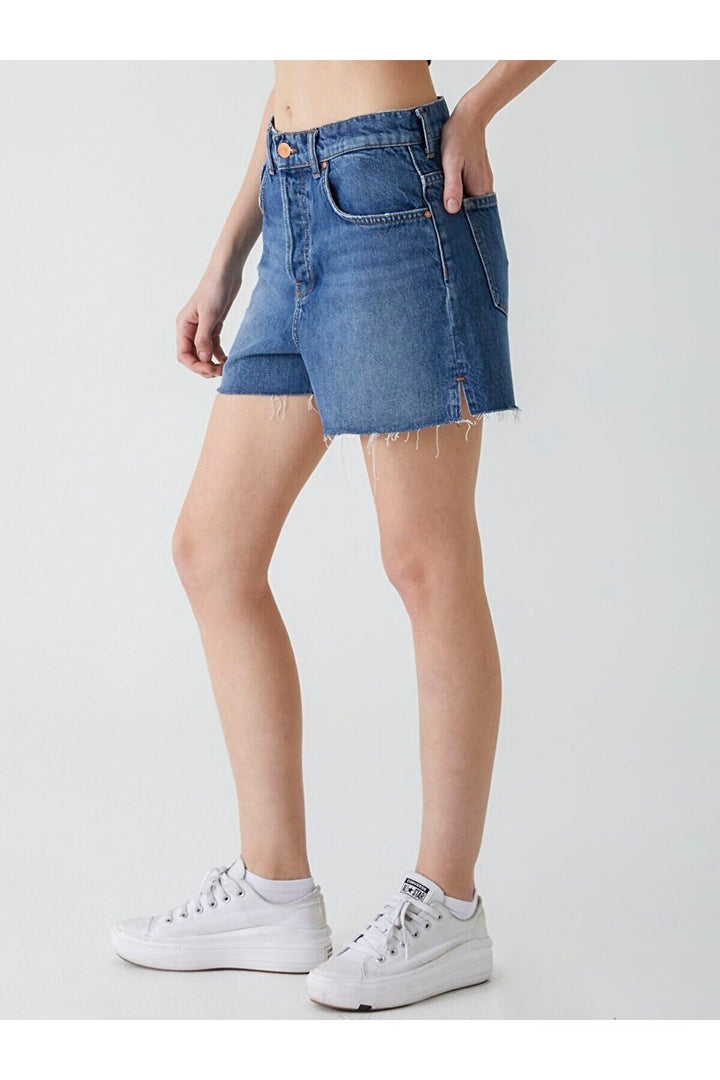 LTB Short en jean à taille haute Deana