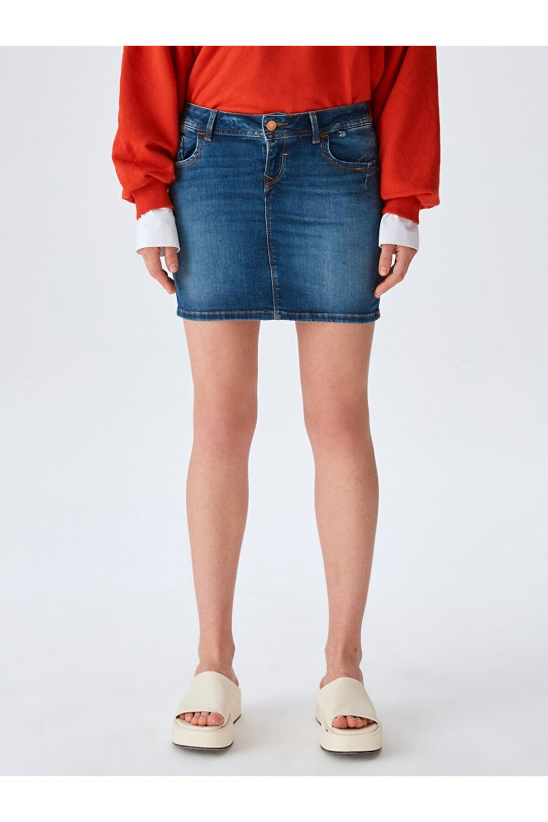 LTB Mini jupe en jean Adrea