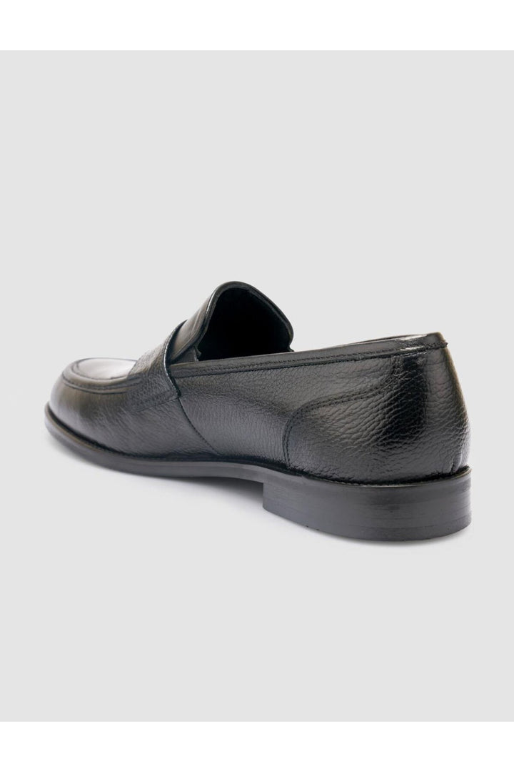 Cabani Shoes %100 Cuir véritable Chaussures classiques pour hommes noires - Multicolore