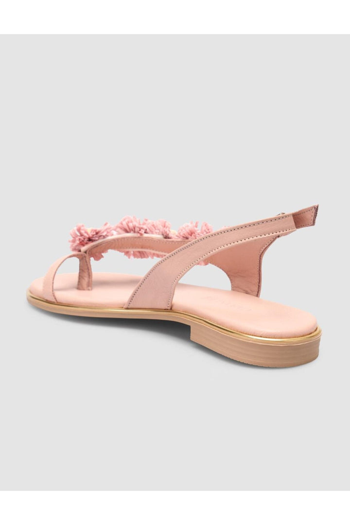 Cabani Shoes %100 Cuir véritable Sandales femmes Rose - Rose