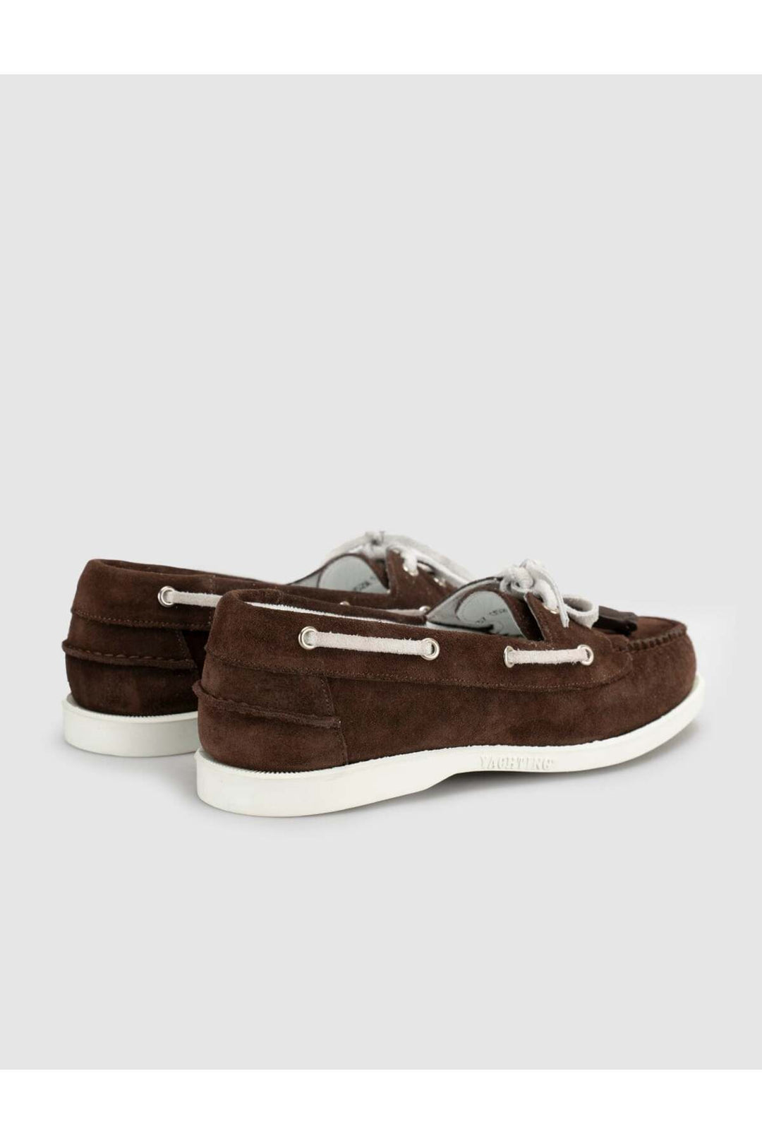 Cabani Shoes Mocassins en cuir véritable marron avec détails - Multicolore