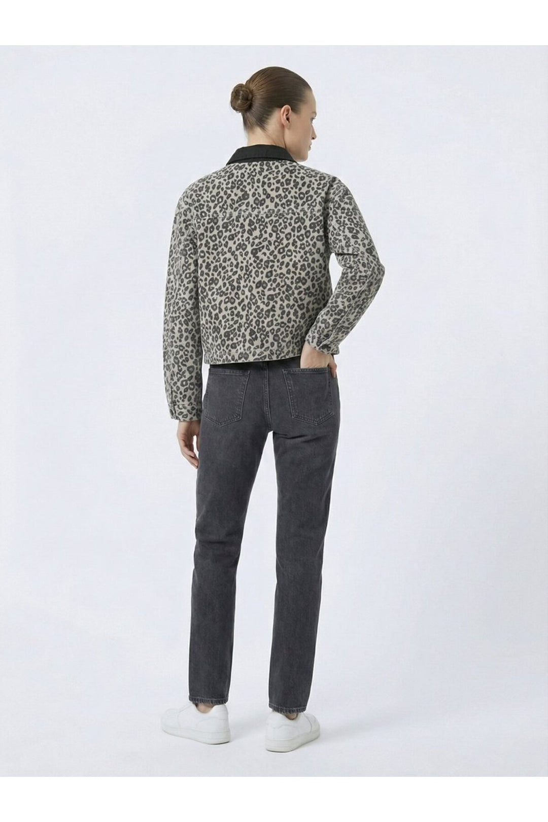 LTB Veste Léopard Sasha - Bleu