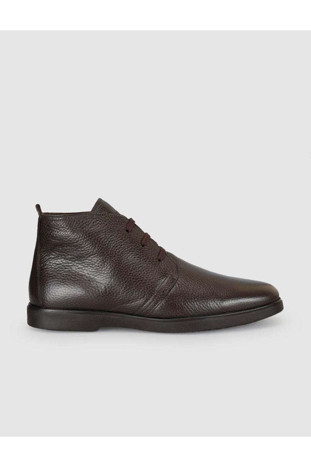 Cabani Shoes Nilador Bottes quotidiennes en cuir véritable à lacets pour hommes en marron - Marron