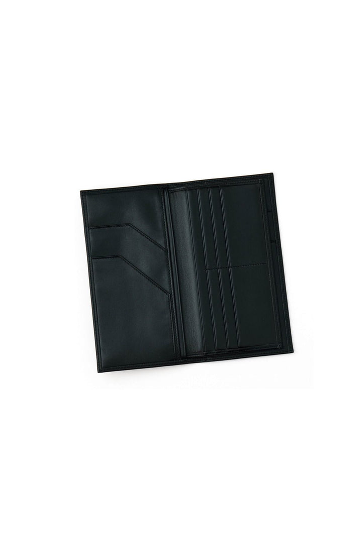 Helmbrook Portefeuille de voyage protégé Rfid multi-baie en cuir noir pour homme de Tripp