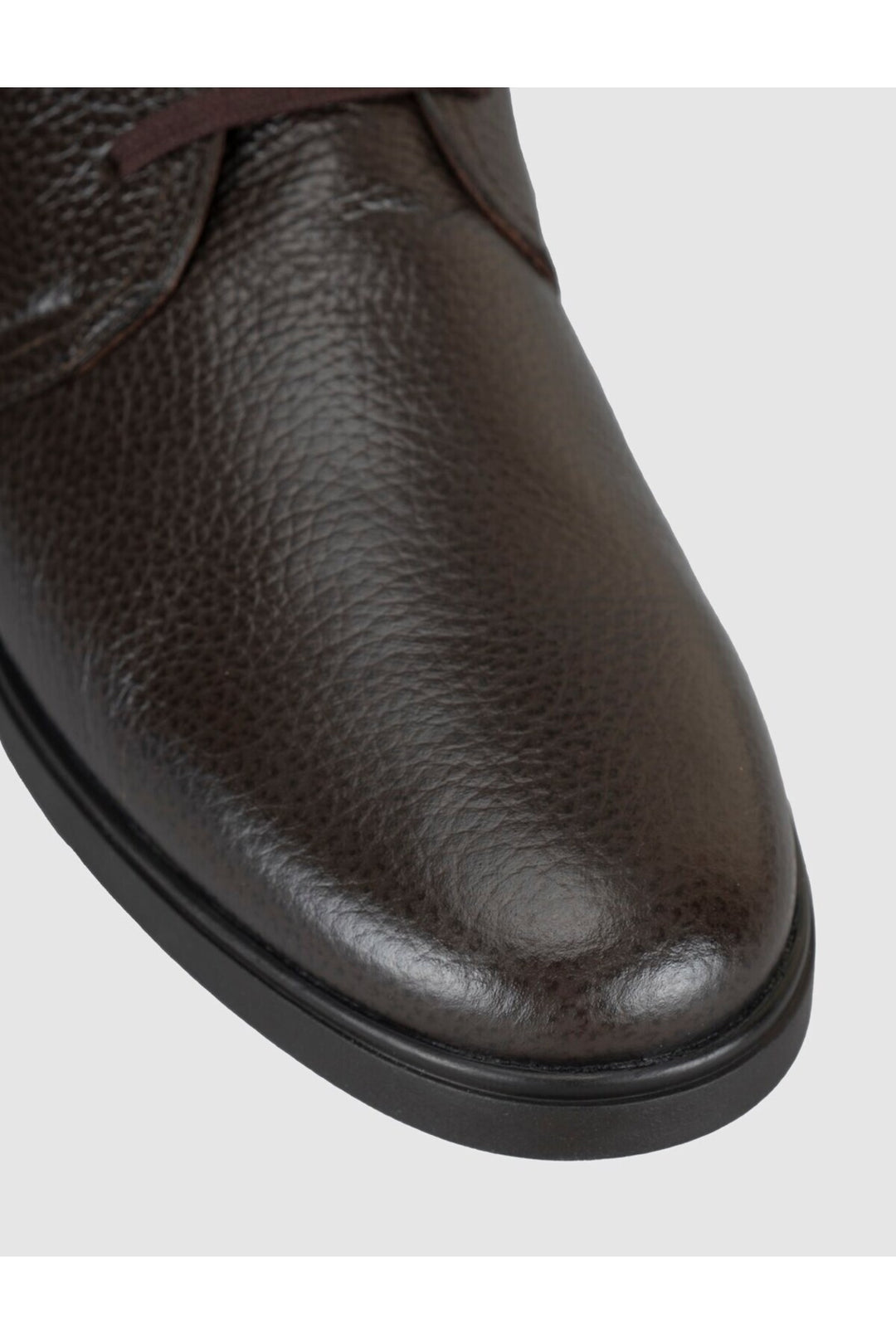 Cabani Shoes Nilador Bottes quotidiennes en cuir véritable à lacets pour hommes en marron - Marron