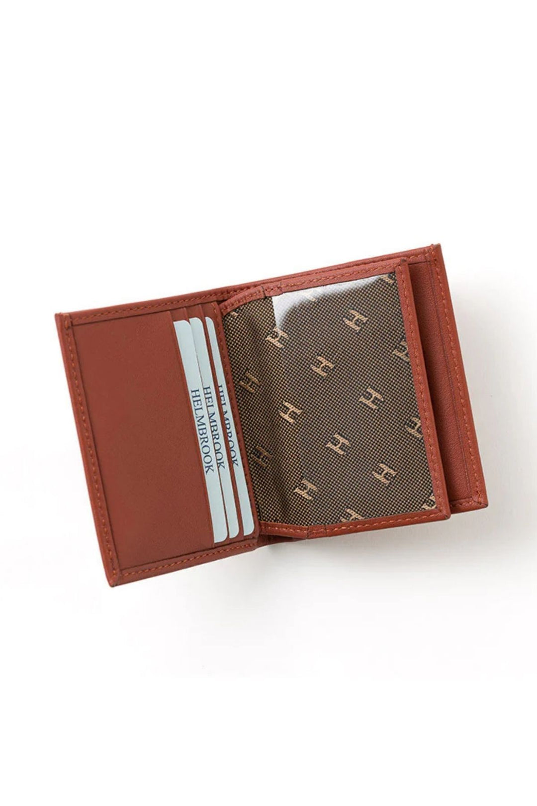 helmbrook Portefeuille en cuir véritable pour homme Slim Design RFID Axel protégé