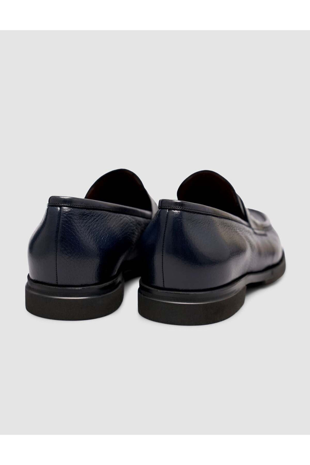 Cabani Shoes Chaussures Loafer pour Homme en Cuir Véritable Bleu marine Premium - Bleu marine