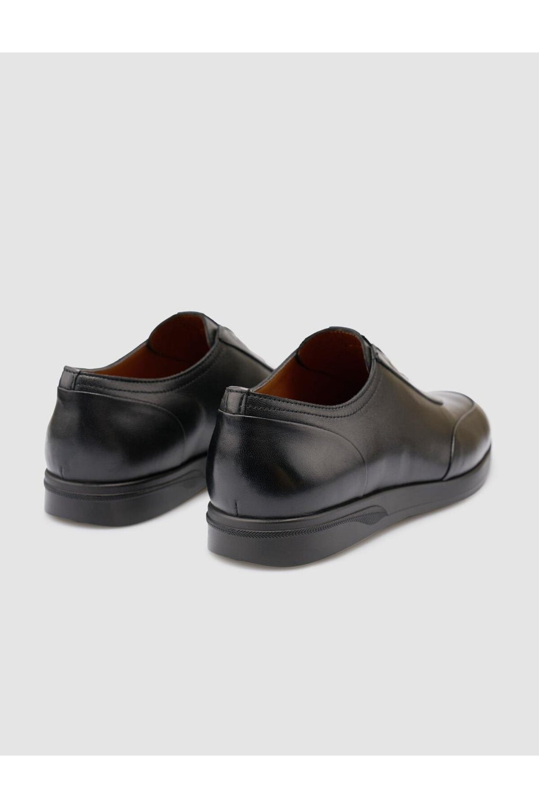 Cabani Shoes Chaussures de ville pour hommes en cuir véritable noir 100% - Multicolore