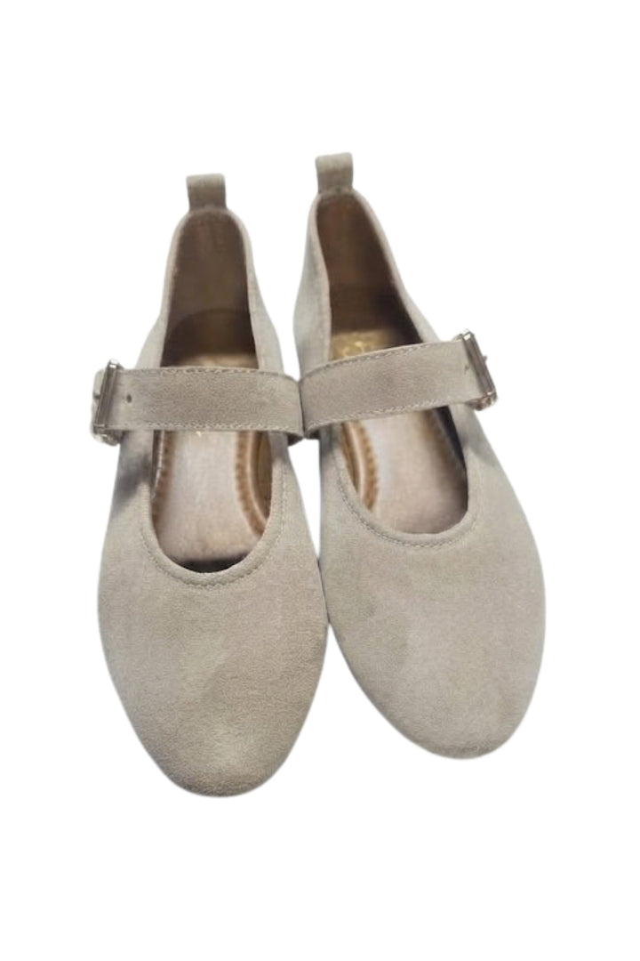 Wavelys NOREL Ballerines en cuir suédé véritable Beige - Beige