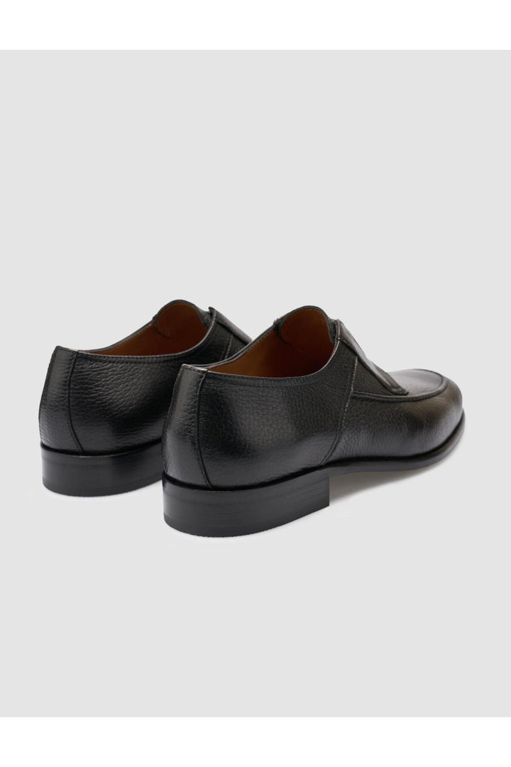 Cabani Shoes %100 Cuir véritable Chaussures classiques pour hommes noires - Multicolore